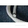 White Color Polyground Combination Rope 6X8